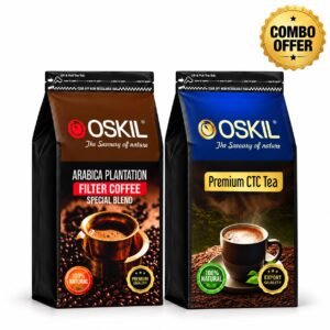 Arabica Plantation Filter Coffee & Premium CTC Tea Combo