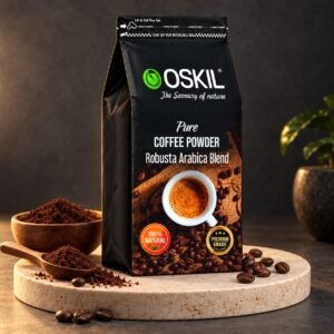 Oskil 100% Pure Robusta Arabica Blend Coffee Powder - 200g