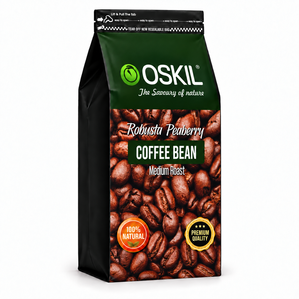 Robusta Peaberry Coffee Bean