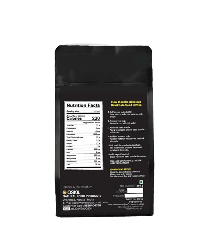 Date Seed Powder - Coffee Alternative - Image 4