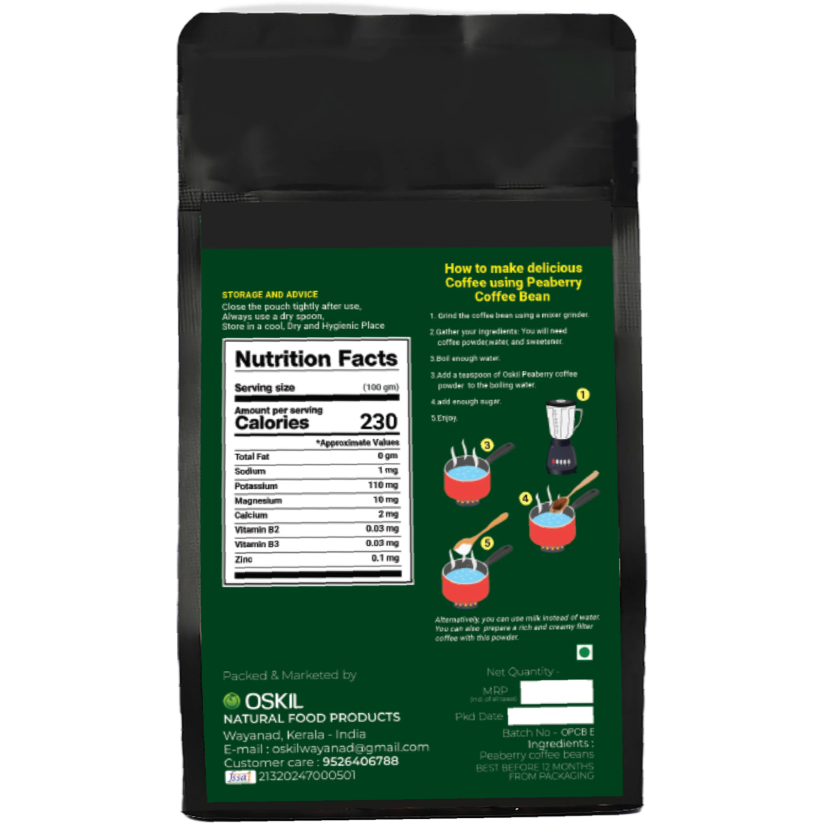 Robusta Peaberry Coffee Bean - Image 4